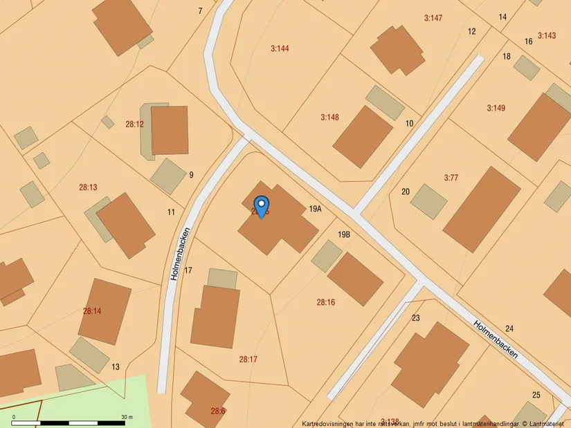 Villa, Holmenbacken 19A, Södra Lerum, Lerum