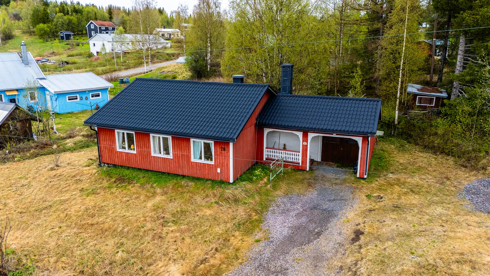 Villa, Stora vägen 28, Puoltikasvaara, Gällivare