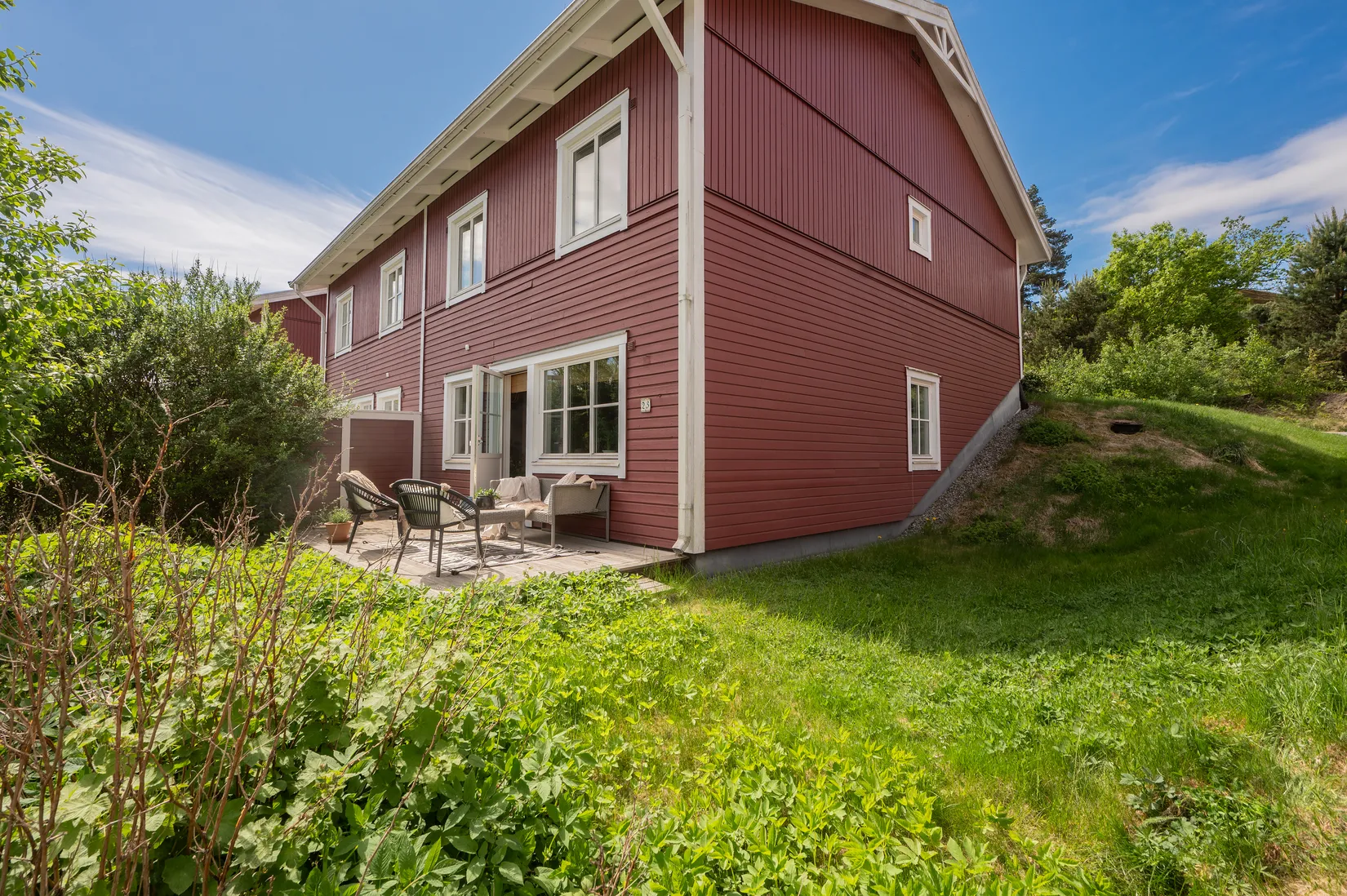 Villa, Radhus, Vitvingevägen 23, Myrängen, Huddinge