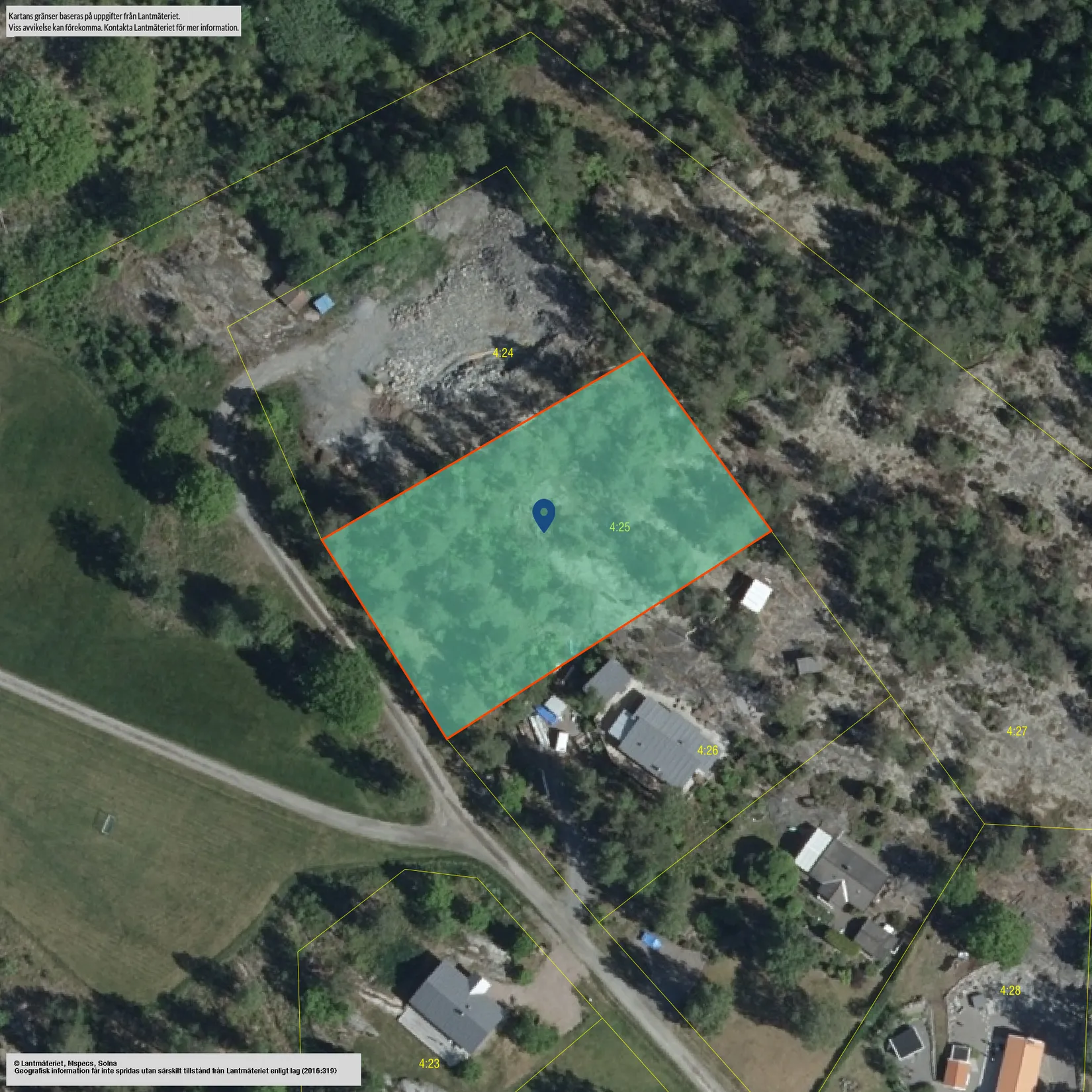 Tomt, Eknäsvägen 2, Åbäcksnäs - Gryts skärgård, Valdemarsvik