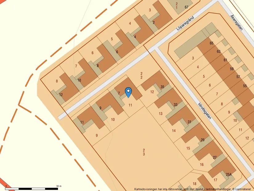 Villa, Radhus, Löparegränd 7, Åker, Nässjö