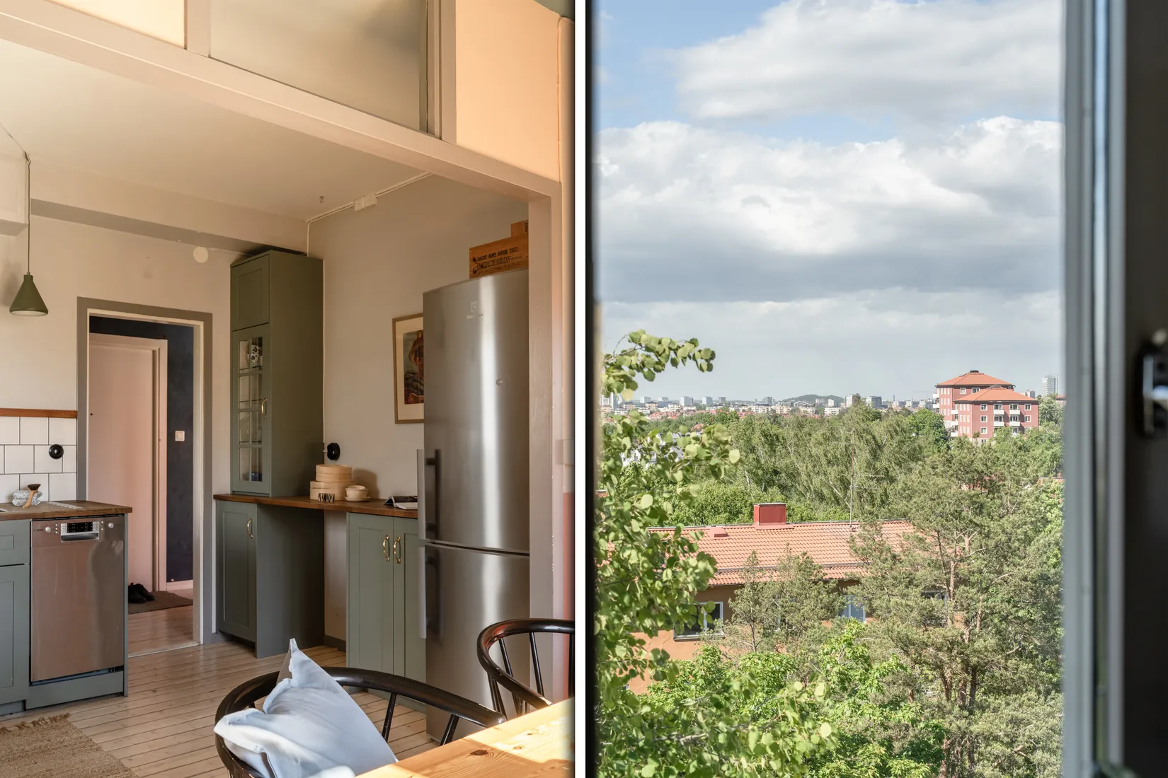 Bostadsrätt, Bäckvägen 44, högst upp, Aspudden, Stockholm