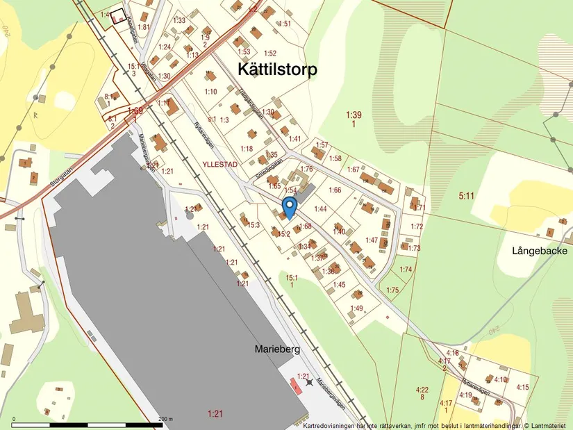 Villa, Ryttarevägen 16, Kättilstorp, Falköping