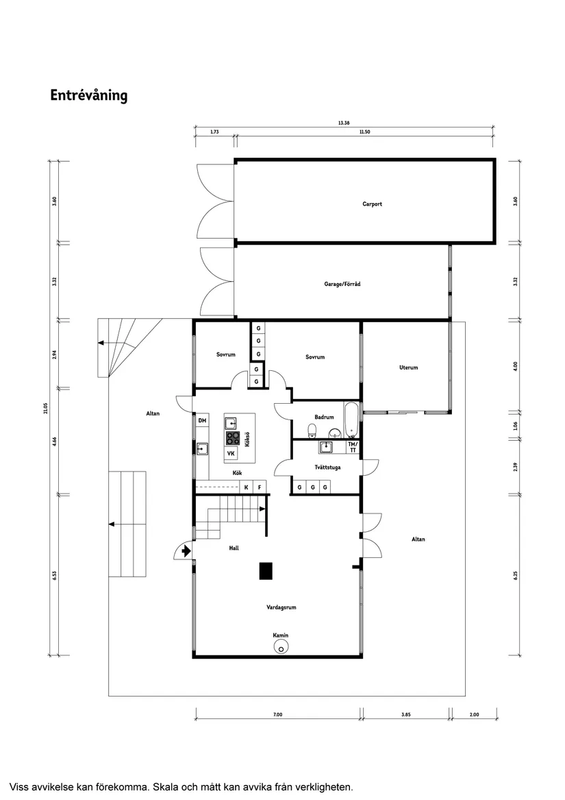 Villa, Karlbotrångsvägen 96, Kullavik, Kungsbacka