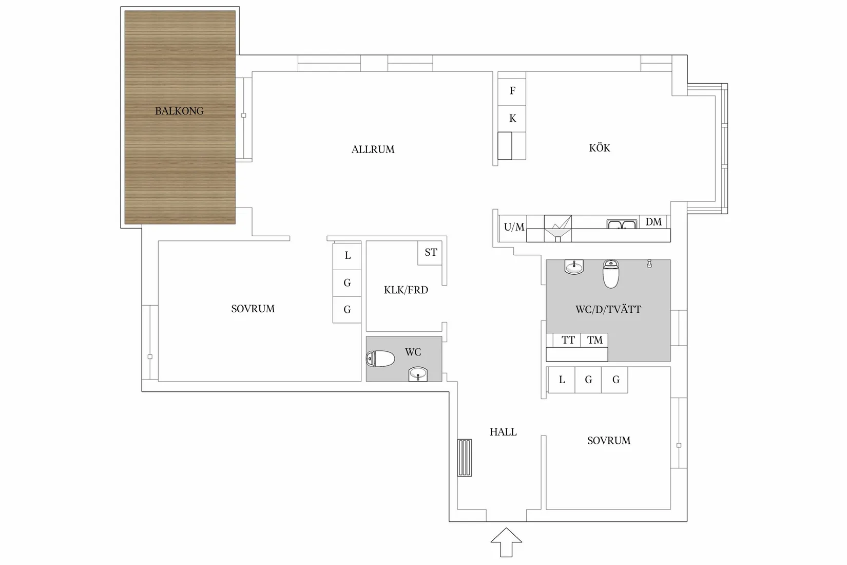 Bostadsrätt, Lillåuddsallén 7A, Lillåudden, Västerås