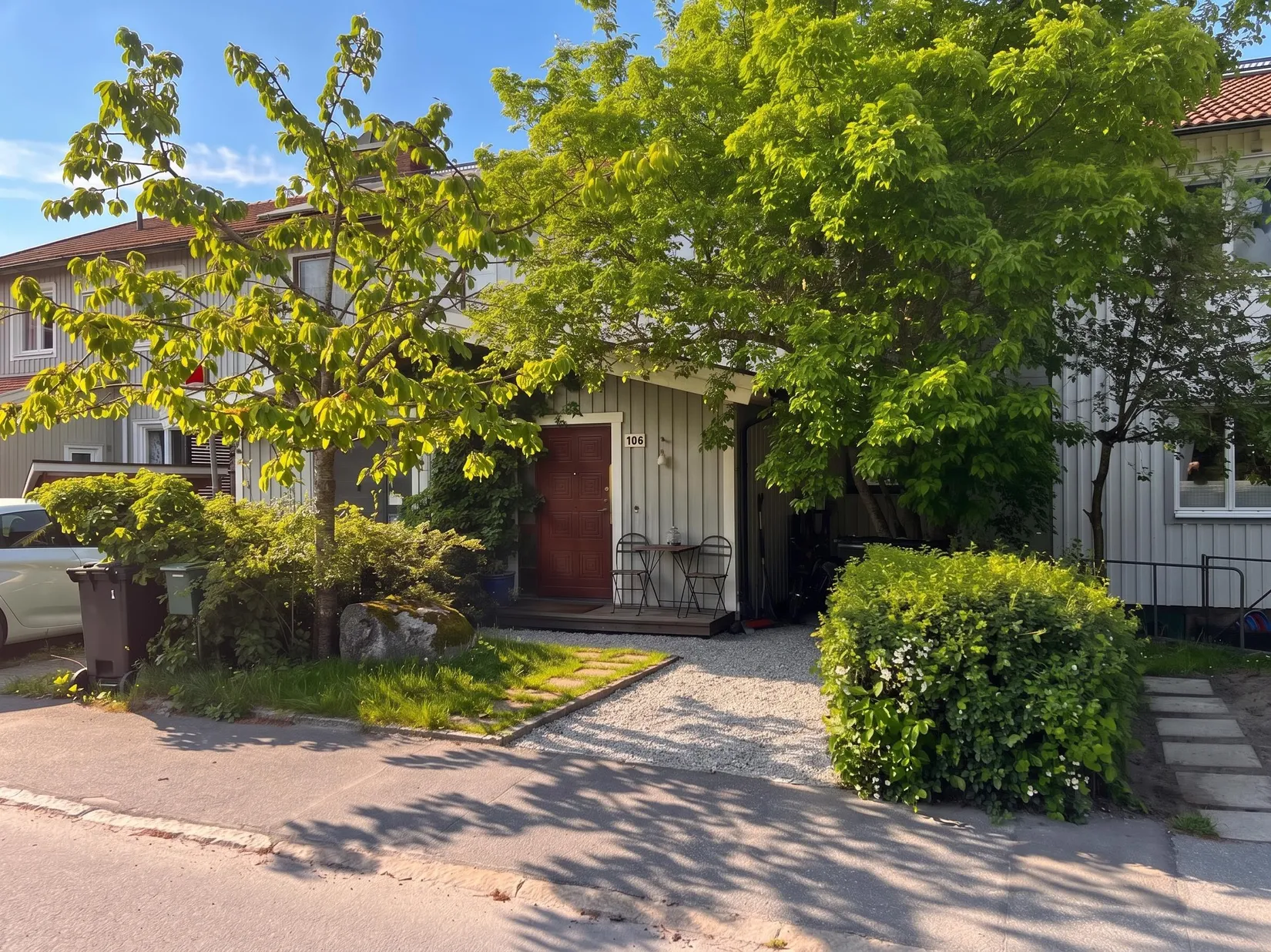 Villa, Radhus, Ljusnevägen 106, Bagarmossen, Stockholm