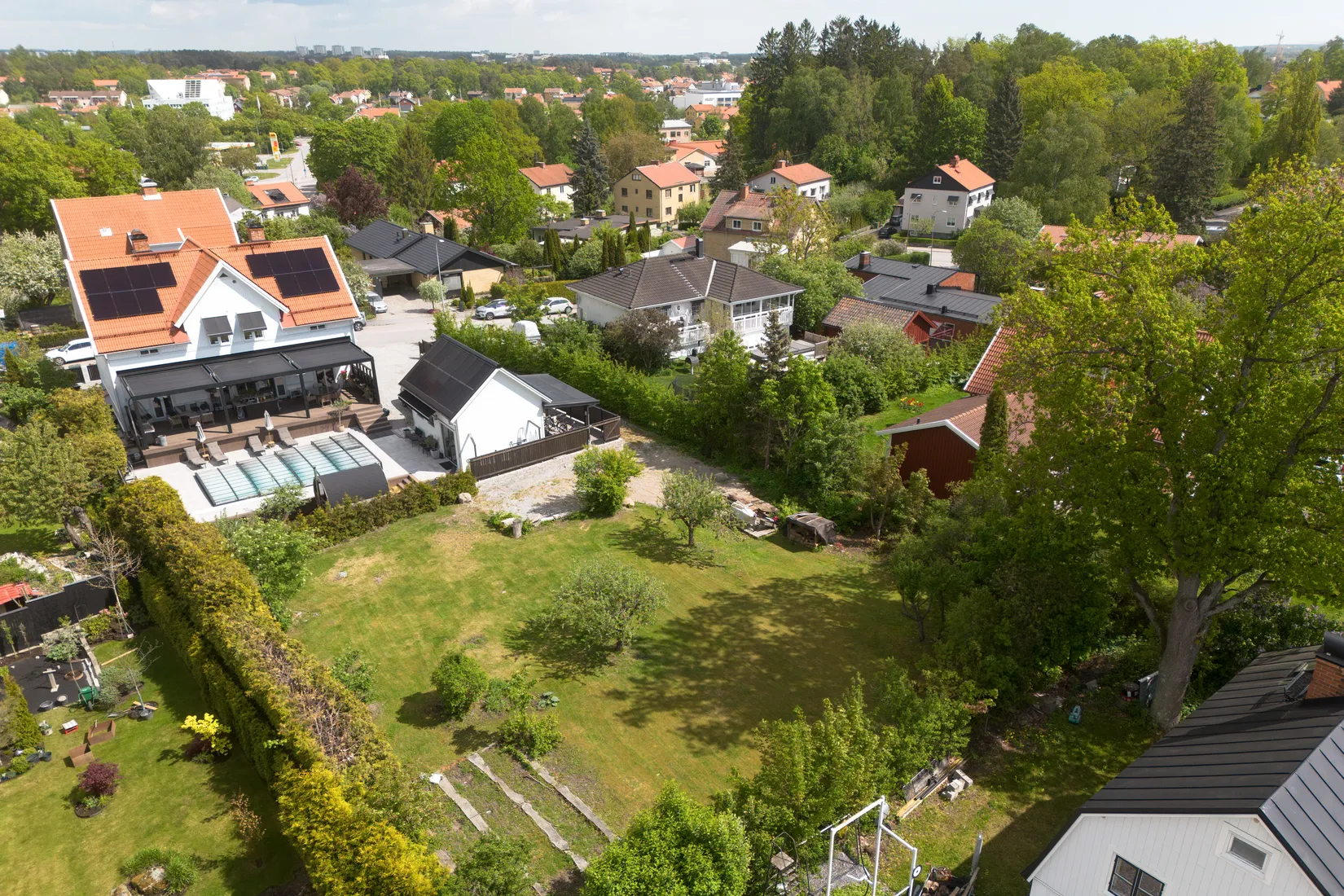 Tomt, Lundagatan 9, Aroslund, Västerås