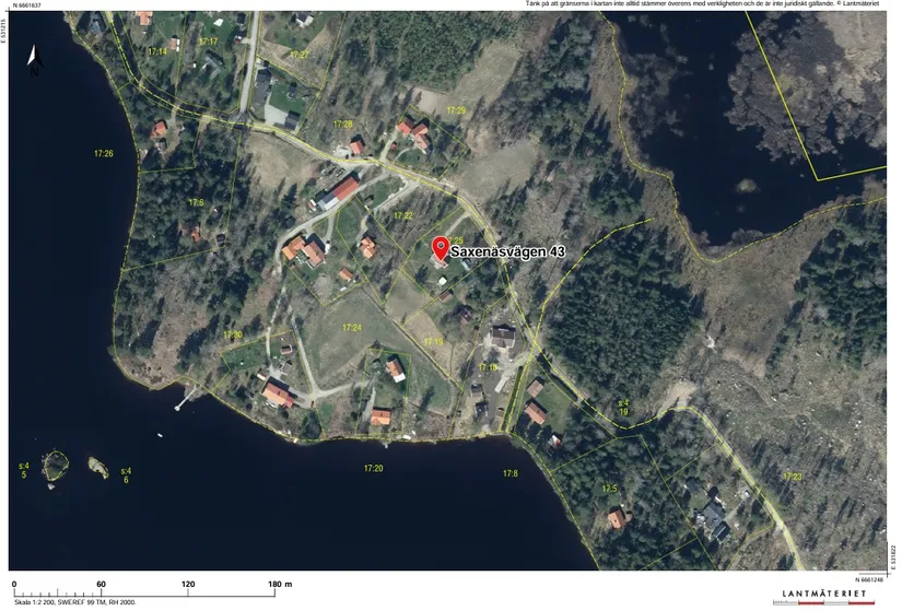 Fritidshus, Saxenäsvägen 43, SÖDERBÄRKE Saxenäs, Smedjebacken