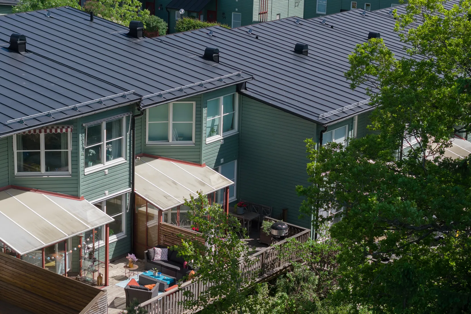 Bostadsrätt, Radhus, Stigfinnarvägen 20, Segeltorp, Huddinge