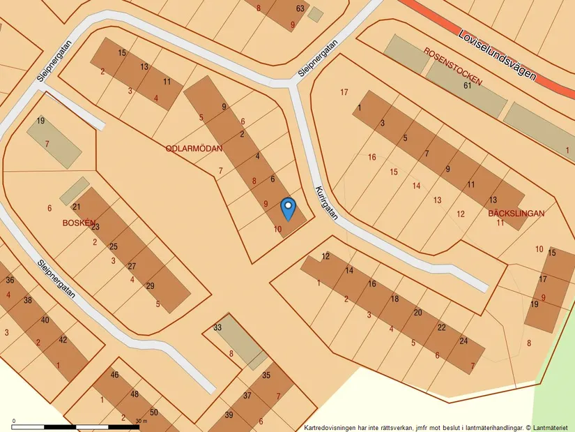 Villa, Radhus, Kurirgatan 8, Hässelby Södra Villastad, Stockholm