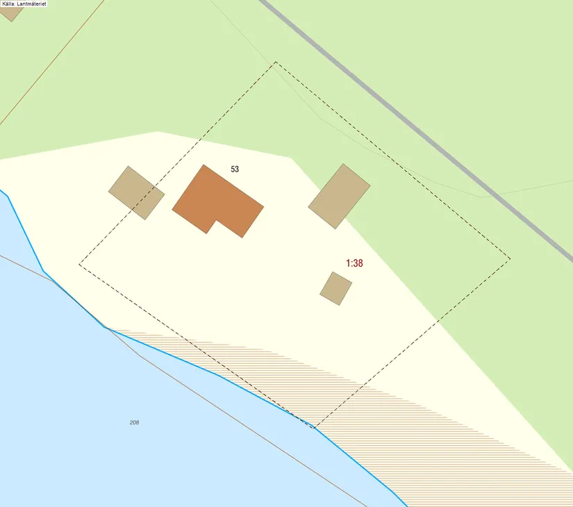 Fritidshus, Ramsjön 53, Ramsjön, Vindeln
