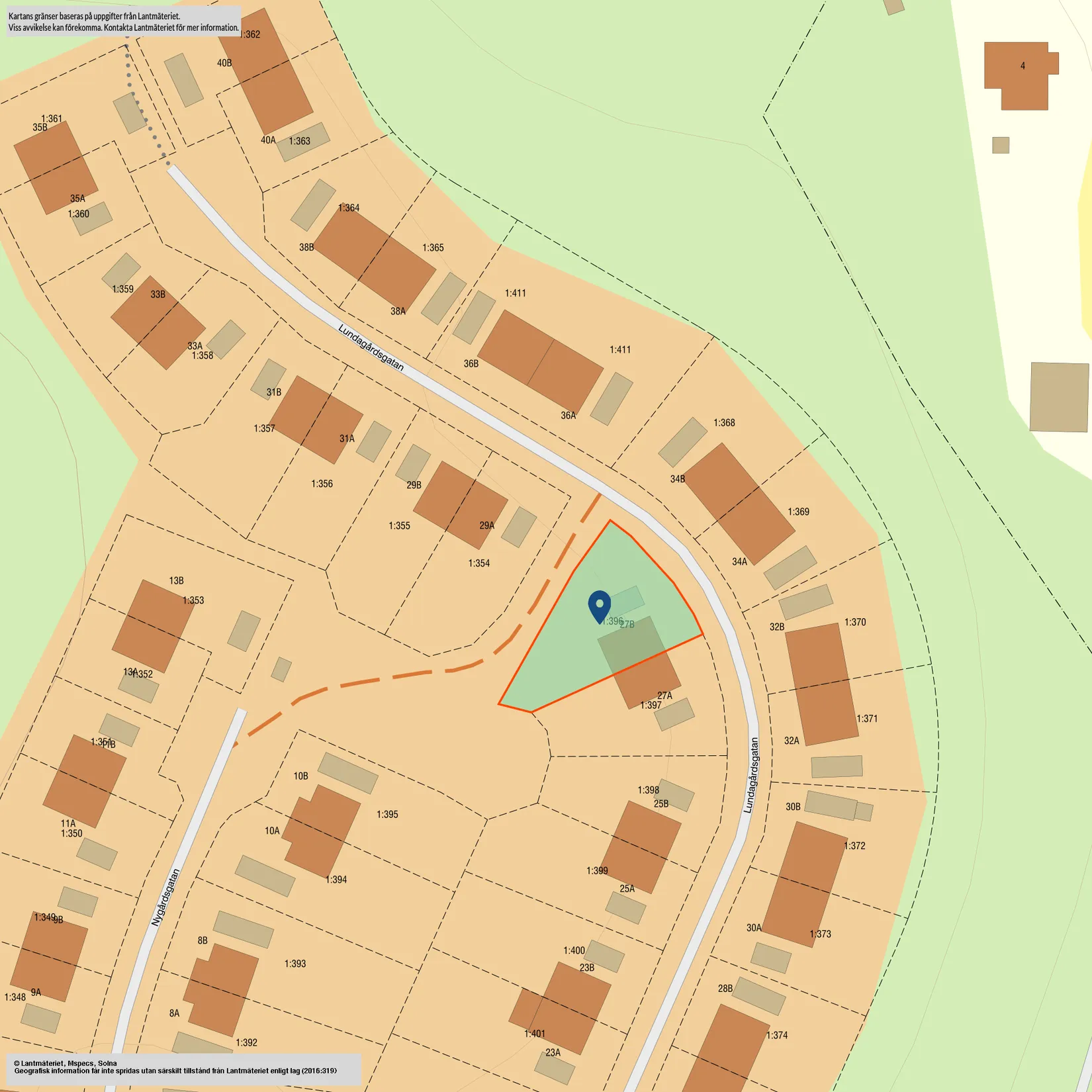Radhus, Lundagårdsgatan 27 B, Lundagård, Forshaga