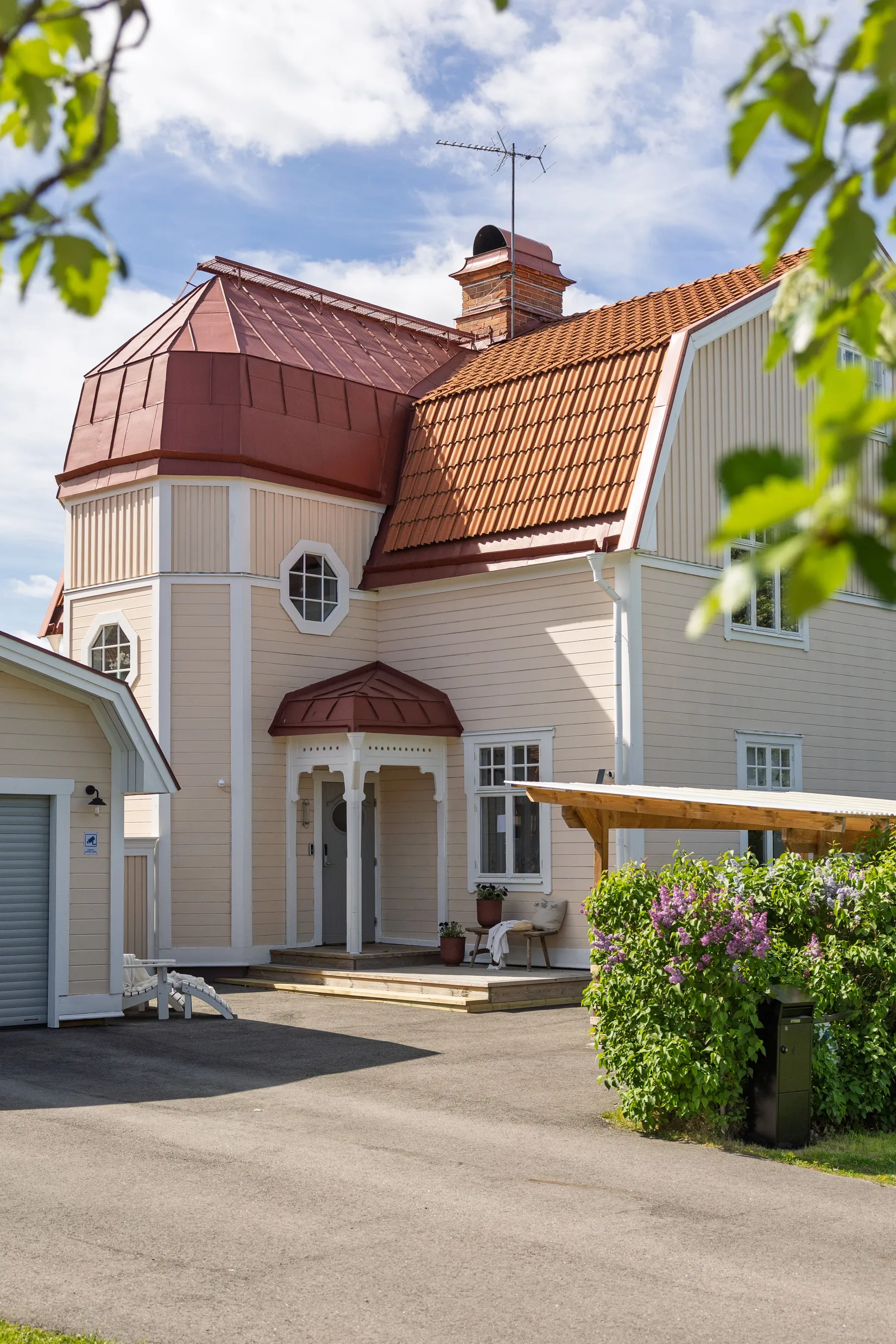 Villa, Västra Ringvägen 4, Villastaden, Gävle