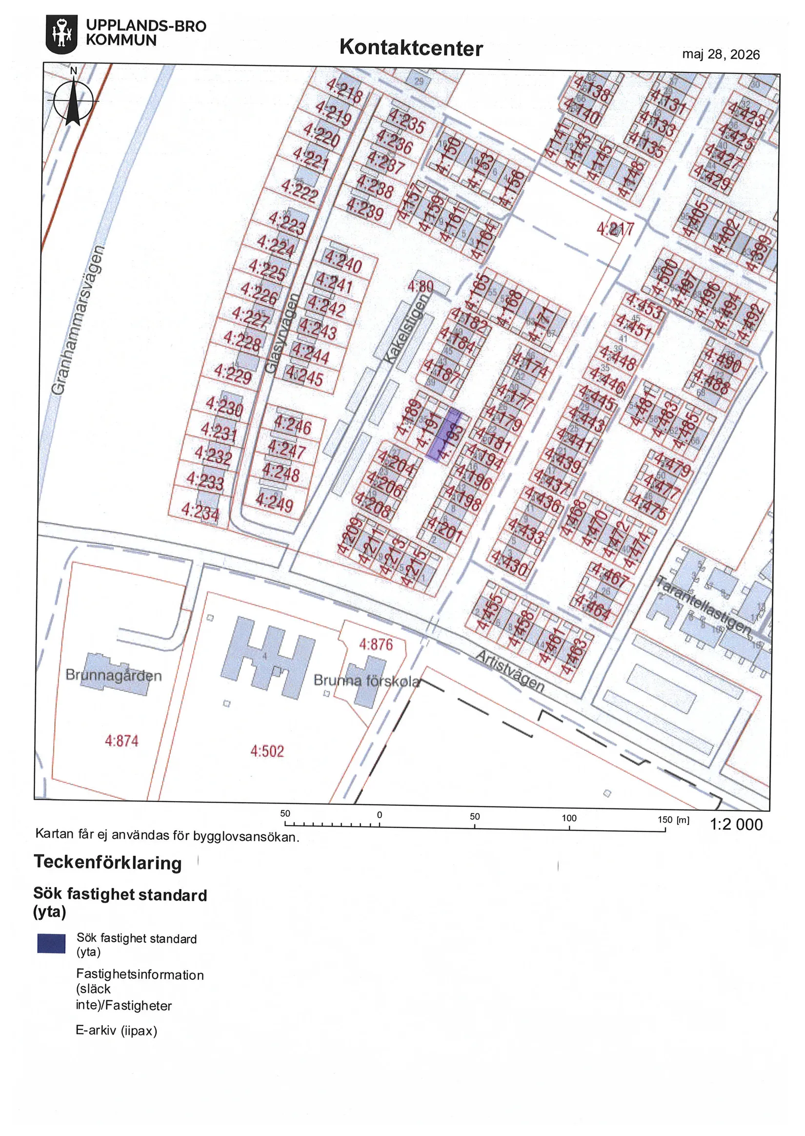 Radhus, Kakelstigen 31, Brunna, Upplands-Bro
