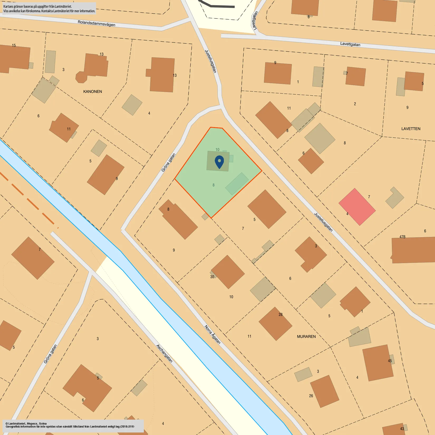 Villa, Gröna gatan 10, Eksjö