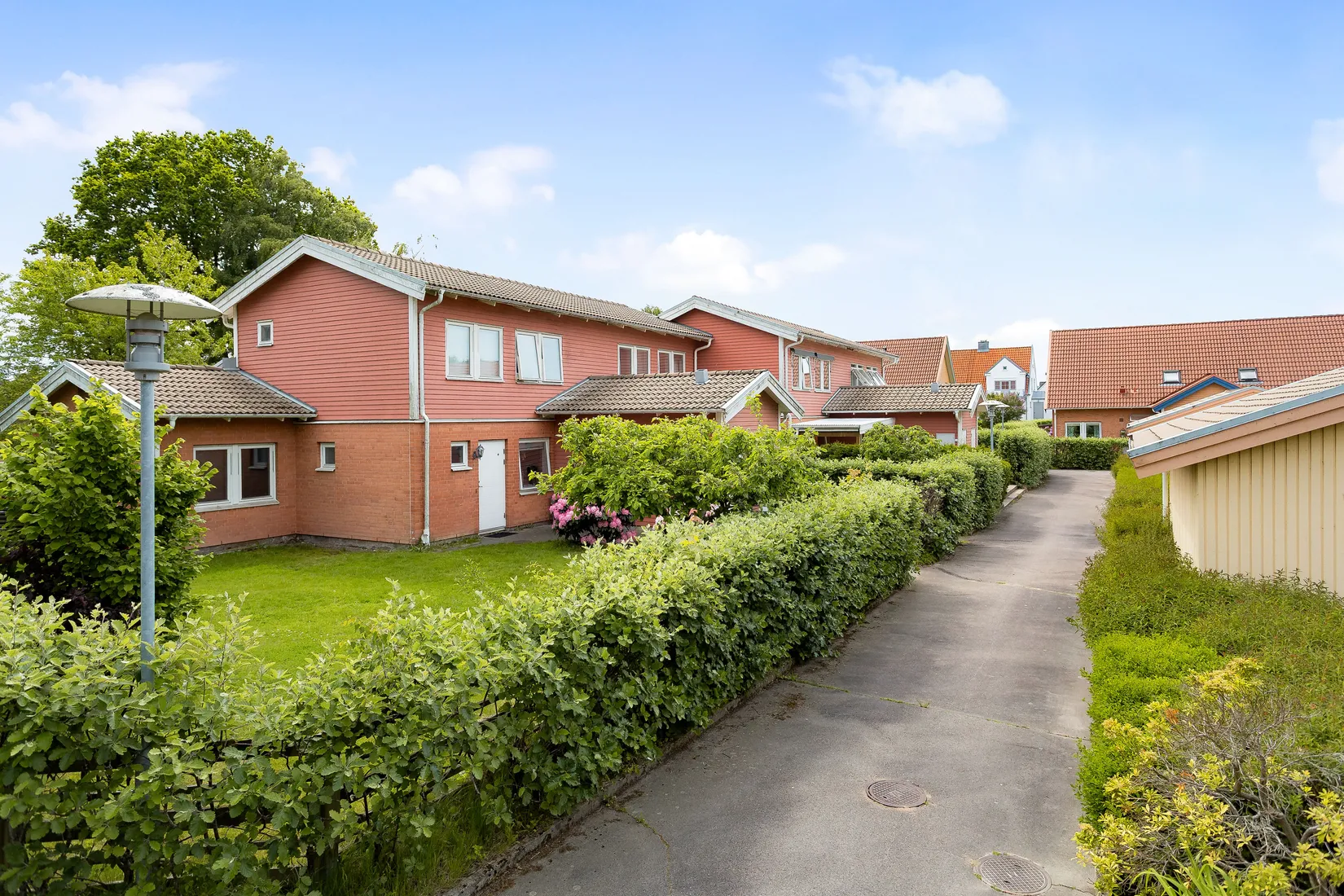 Radhus, Liljegatan 20, Bäckadal, Ängelholm