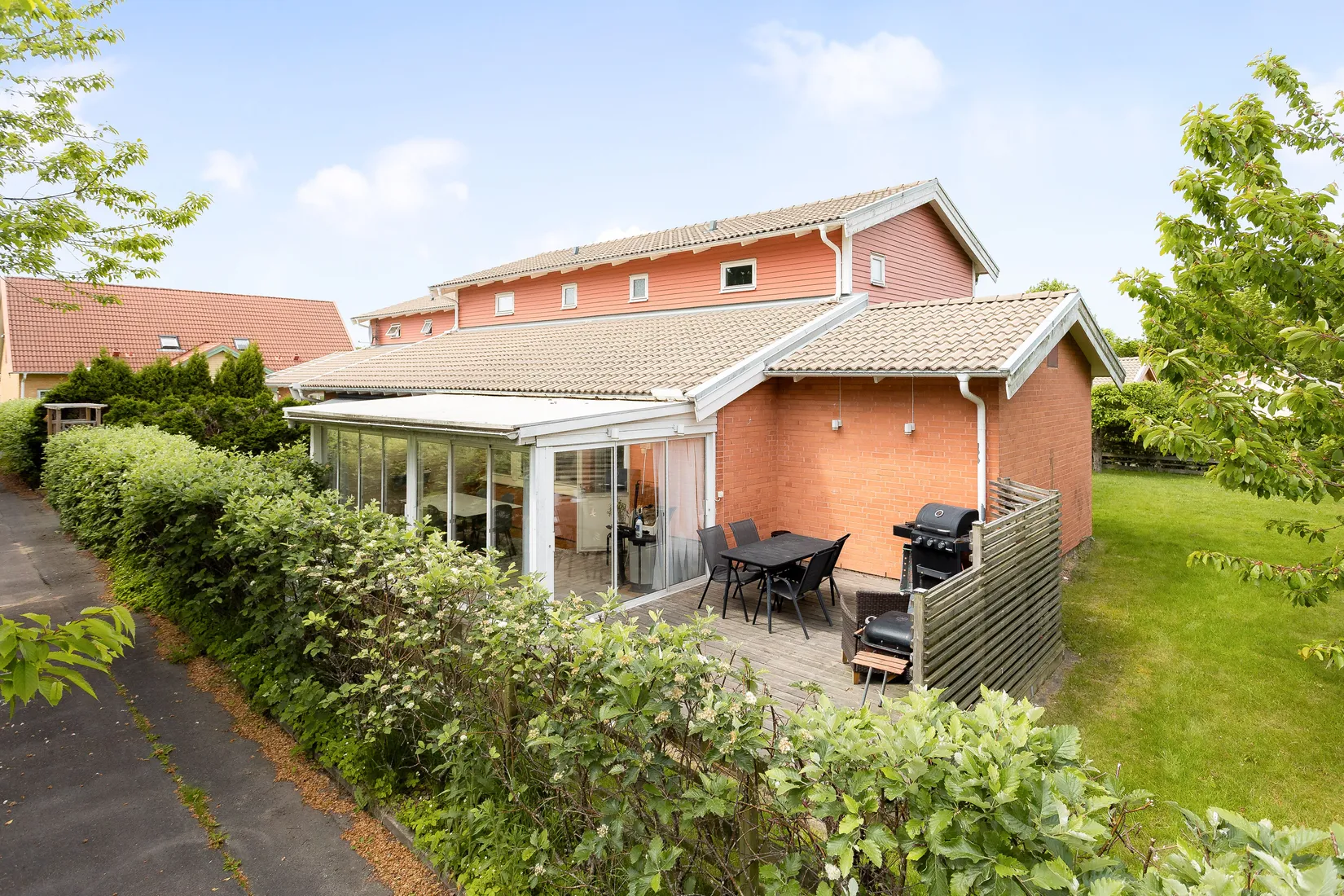 Radhus, Liljegatan 20, Bäckadal, Ängelholm