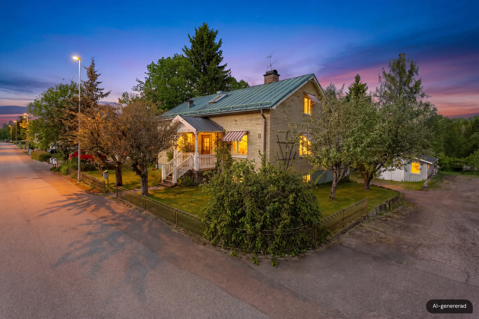 Villa, Ängåsgatan 11, Bengstbol, Forshaga