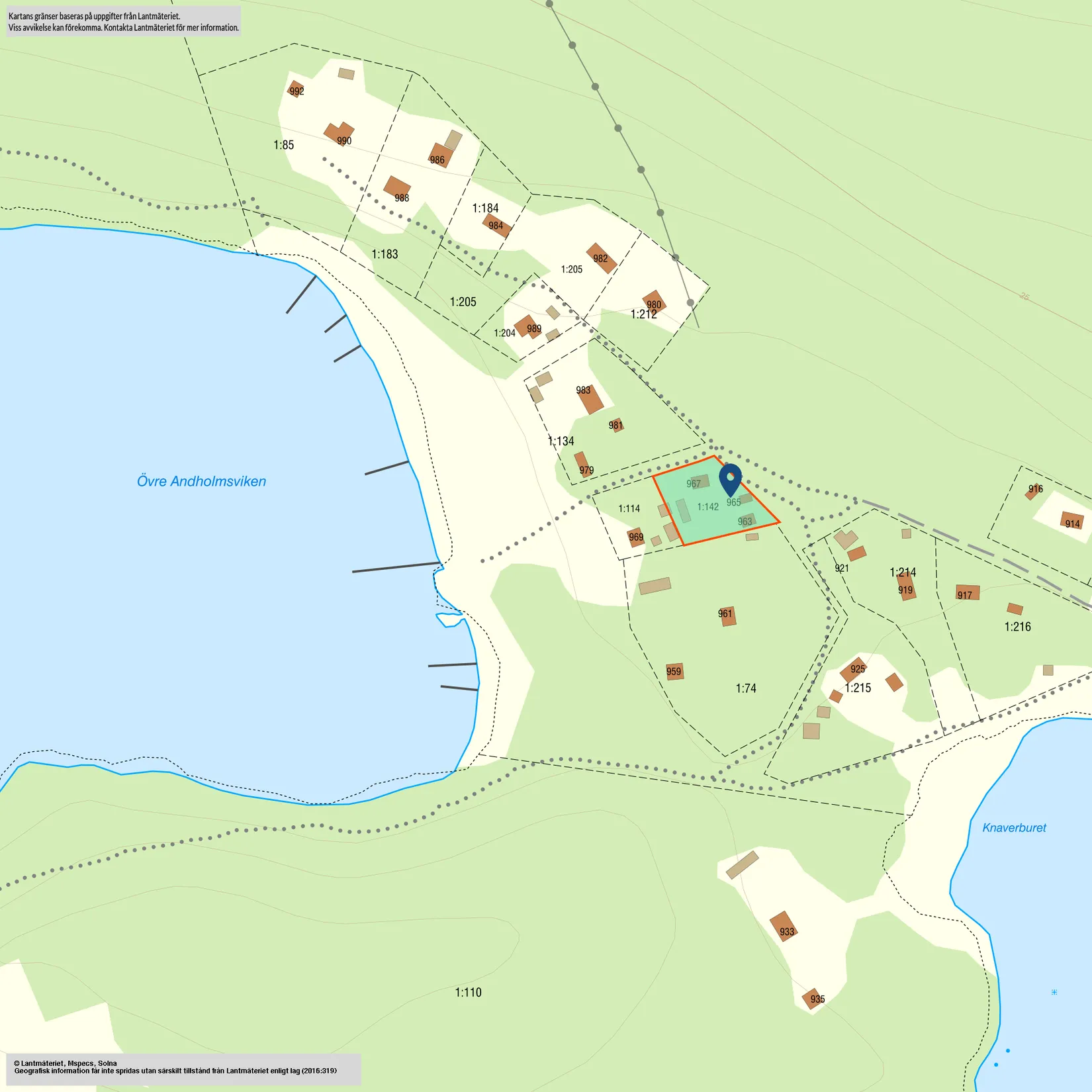 Fritidshus, Lungön 967, Lungön, Härnösand