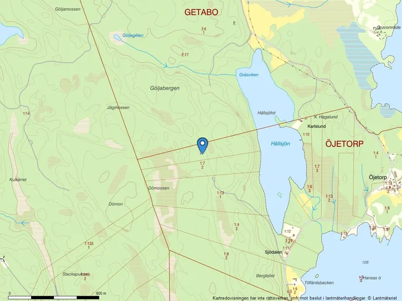 Gård/Skog, Öjetorp 671, Mariedamm, Askersund