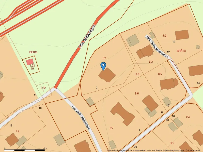 Villa, Ryd Västergårdsvägen 2, Lerum-Lilla Bråta, Lerum
