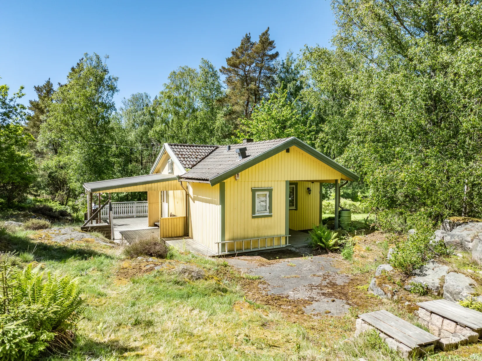 Fritidshus, Glöskär 335, Kärna kustremsa. Överön, Glose, Glöskär, Brunnefjäll, Vedhall & Åkerhög., Kungälv