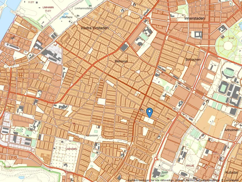 Villa, Radhus, Vanåsgatan 119, Djupadal, Malmö