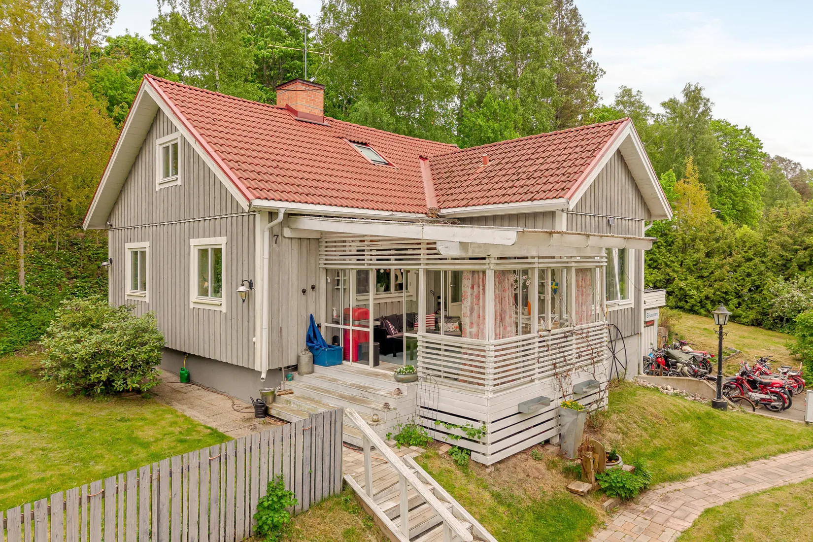 Villa, Suckarnas allé 7, Hällbybrunn, Eskilstuna