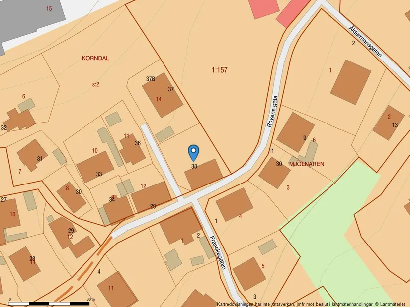 Villa, Roten m 38, Kvarnbyn, Mölndal
