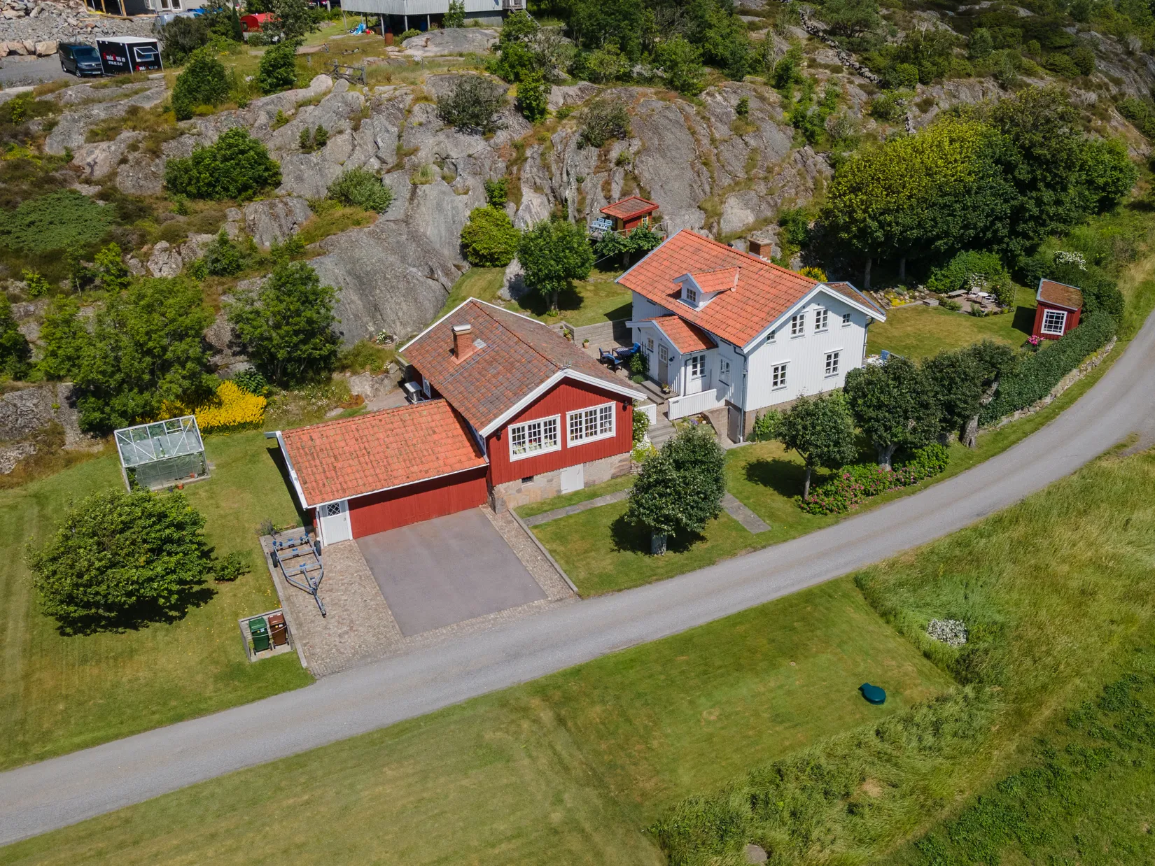 Villa, Glöskär 875, Kärna kustremsa. Överön, Glose, Glöskär, Brunnefjäll, Vedhall & Åkerhög., Kungälv