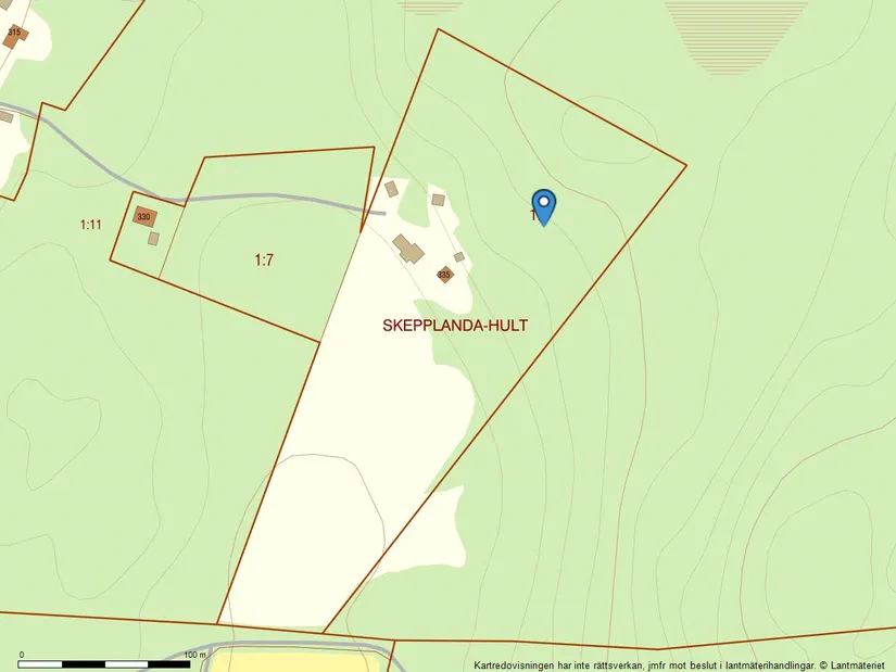 Gård/Skog, Gunntorp 335, Skepplanda, Ale