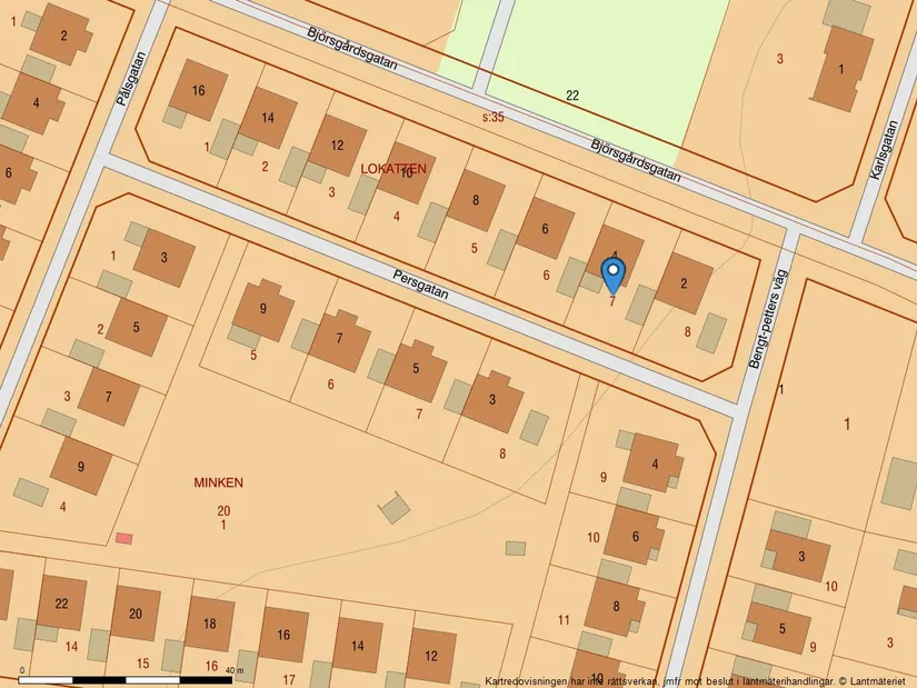 Villa, Radhus, Persgatan 4, Oskarström, Halmstad