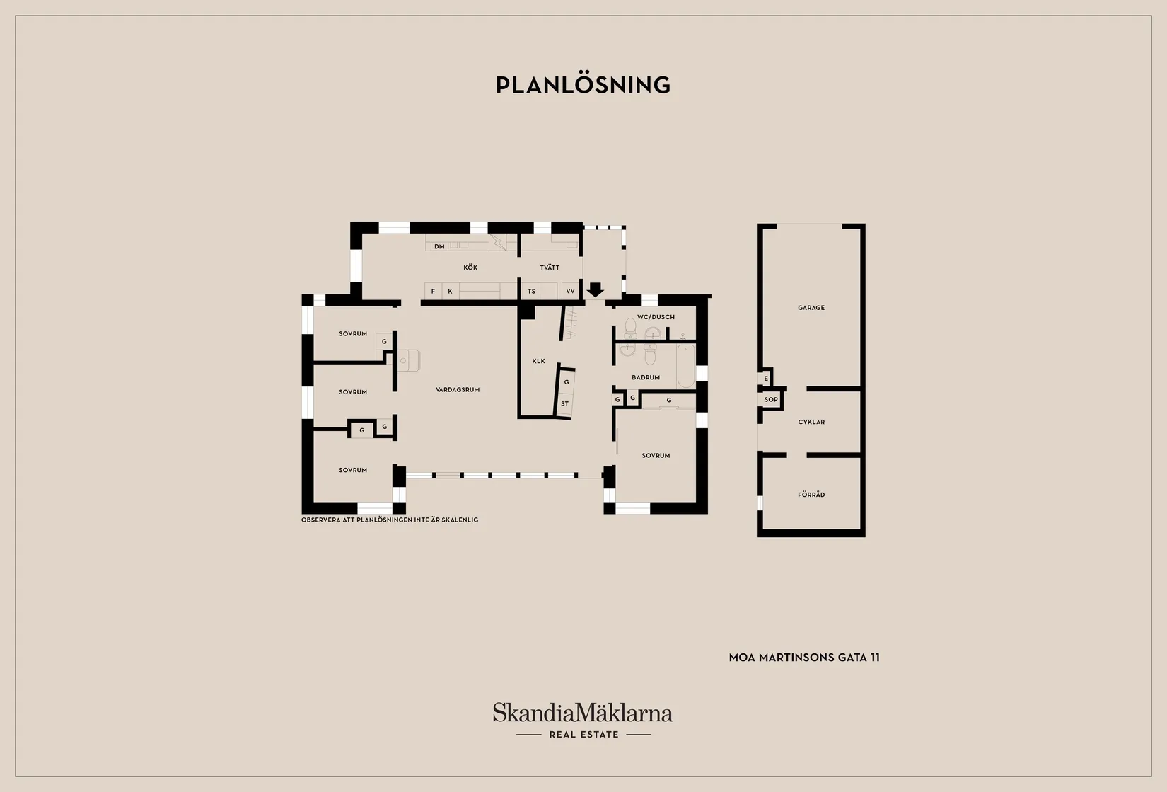 Villa, Moa Martinsons gata 11, Eskilstuna