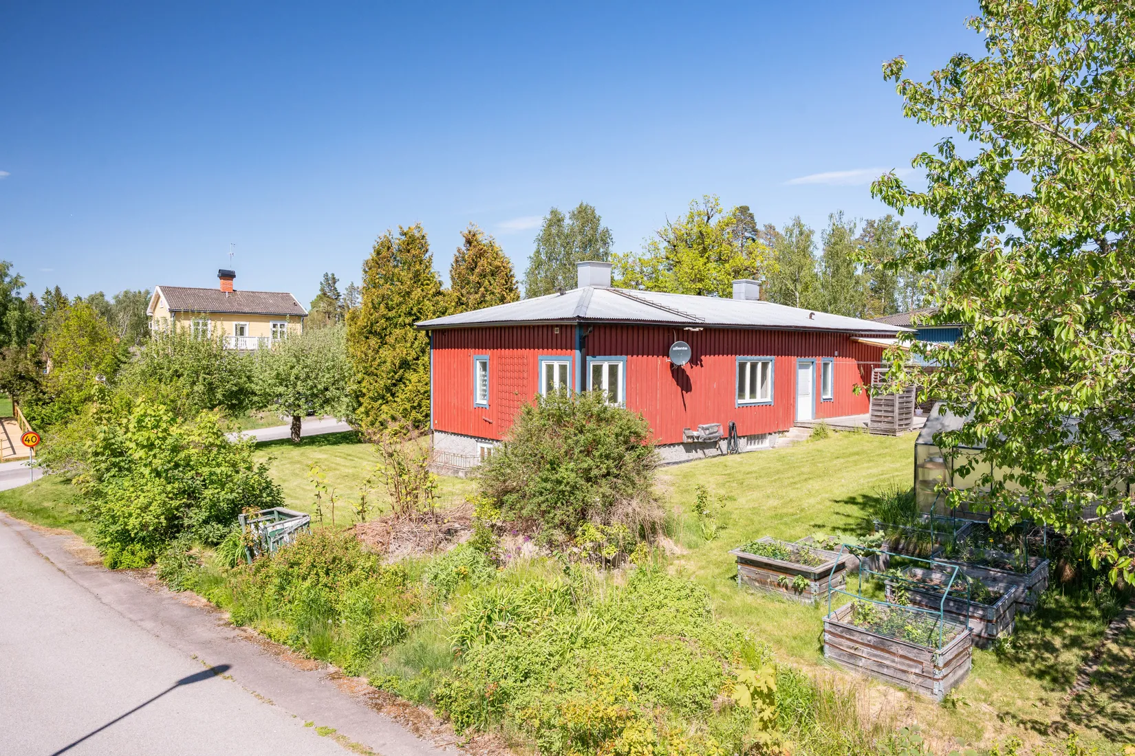 Villa, Borggårdsvägen 6, Borggård, Finspång