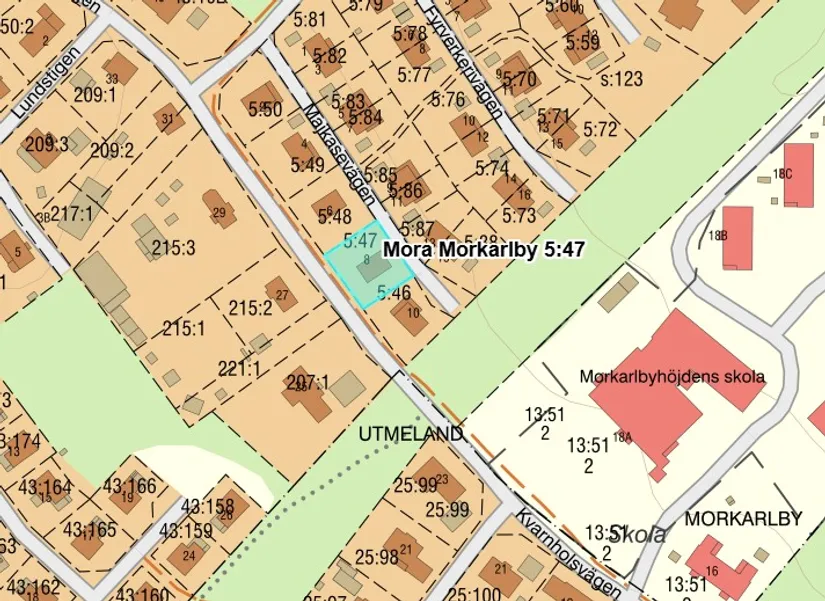 Villa, Majkasevägen 8, Morkarlby, Mora