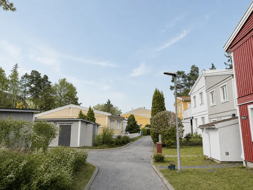 Villa, Radhus, Dianavägen 35, Eknäs, Nacka