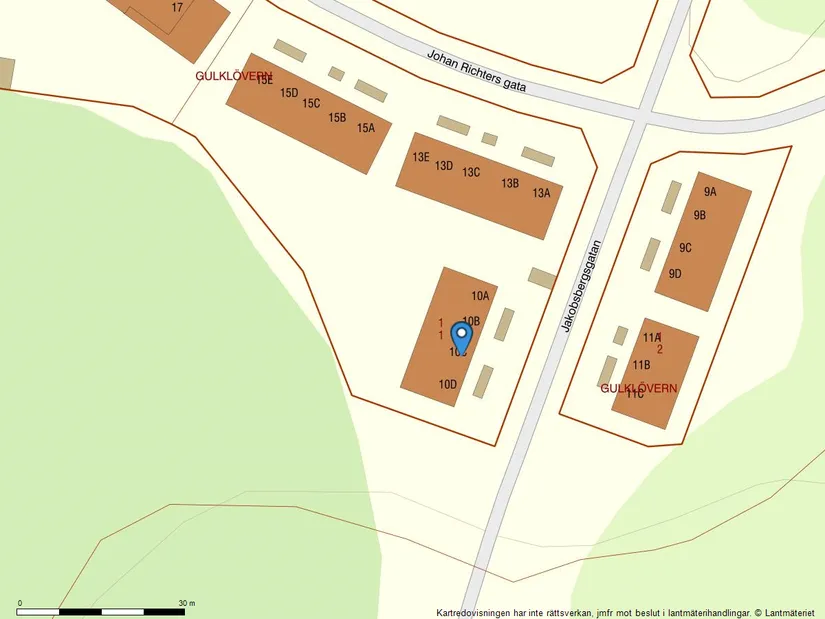 Bostadsrätt, Radhus, Jakobsbergsgatan 10C, Jakobsberg, Karlstad