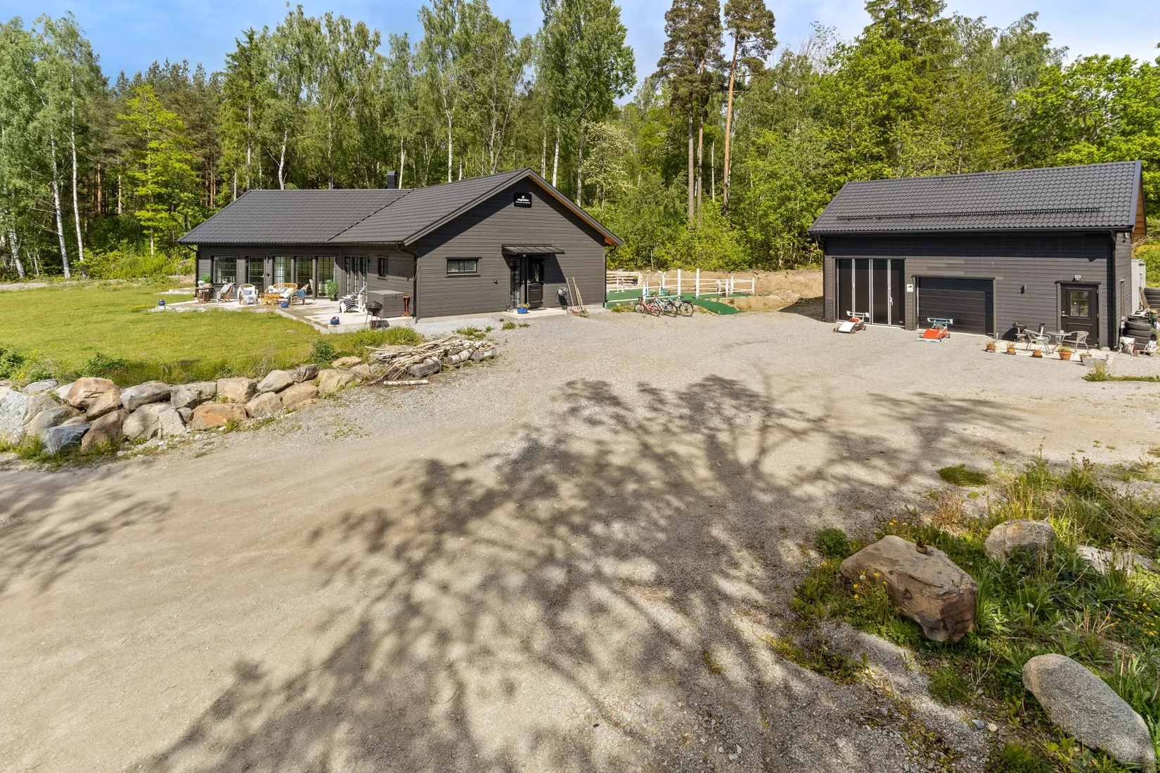 Villa, Häggeby kyrkväg 23, Skokloster Häggeby, Håbo