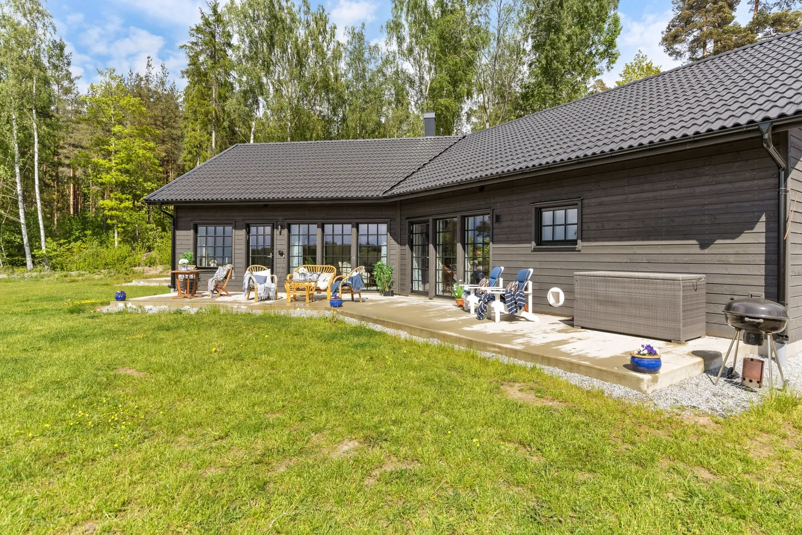 Villa, Häggeby kyrkväg 23, Skokloster Häggeby, Håbo