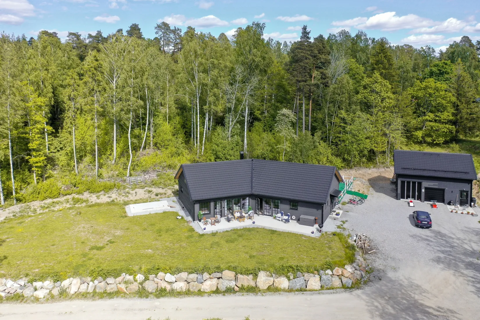 Villa, Häggeby kyrkväg 23, Skokloster Häggeby, Håbo
