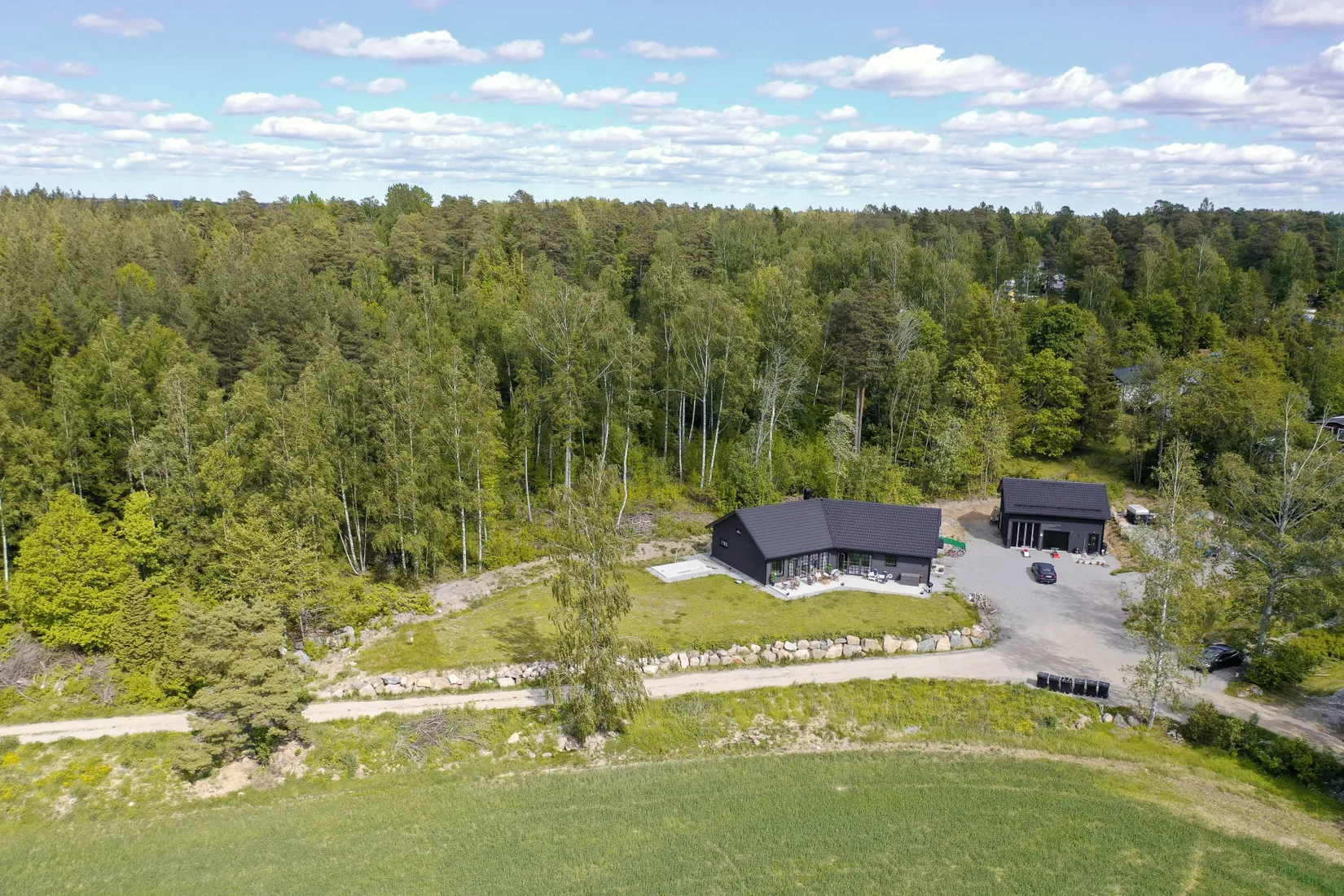 Villa, Häggeby kyrkväg 23, Skokloster Häggeby, Håbo