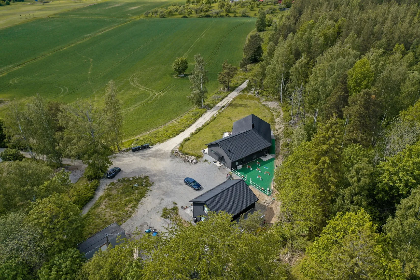 Villa, Häggeby kyrkväg 23, Skokloster Häggeby, Håbo