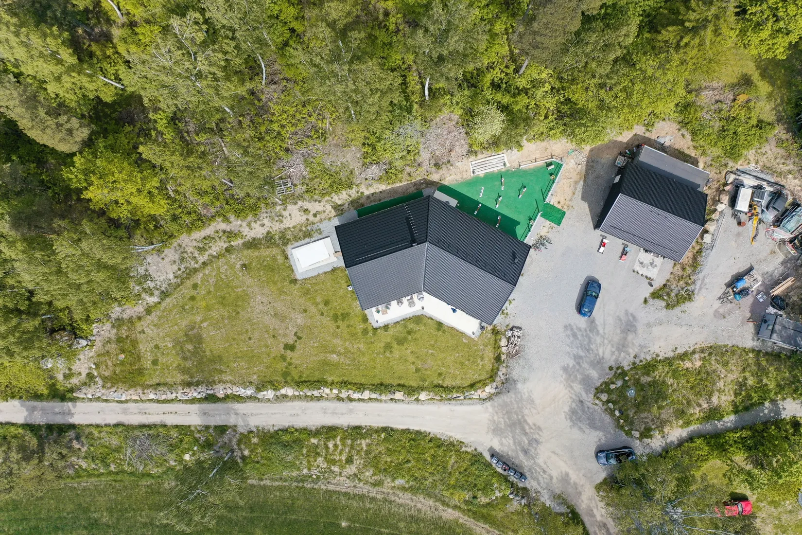 Villa, Häggeby kyrkväg 23, Skokloster Häggeby, Håbo