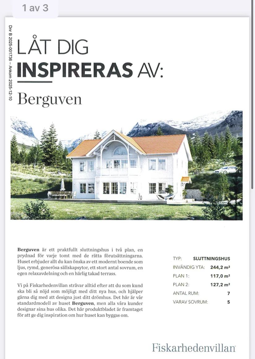 Tomt, Del av Högalidsvägen 5, Lännersta, Nacka