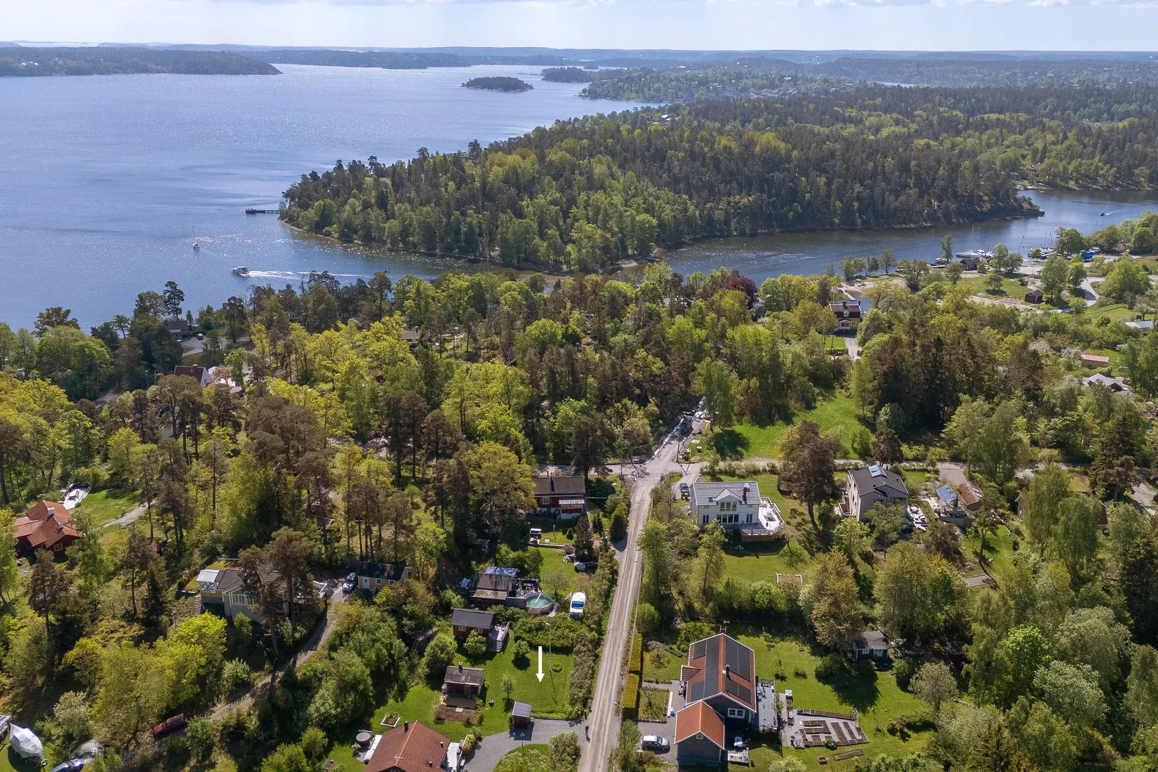 Tomt, Lotsvägen 12, Boo Gård, Nacka