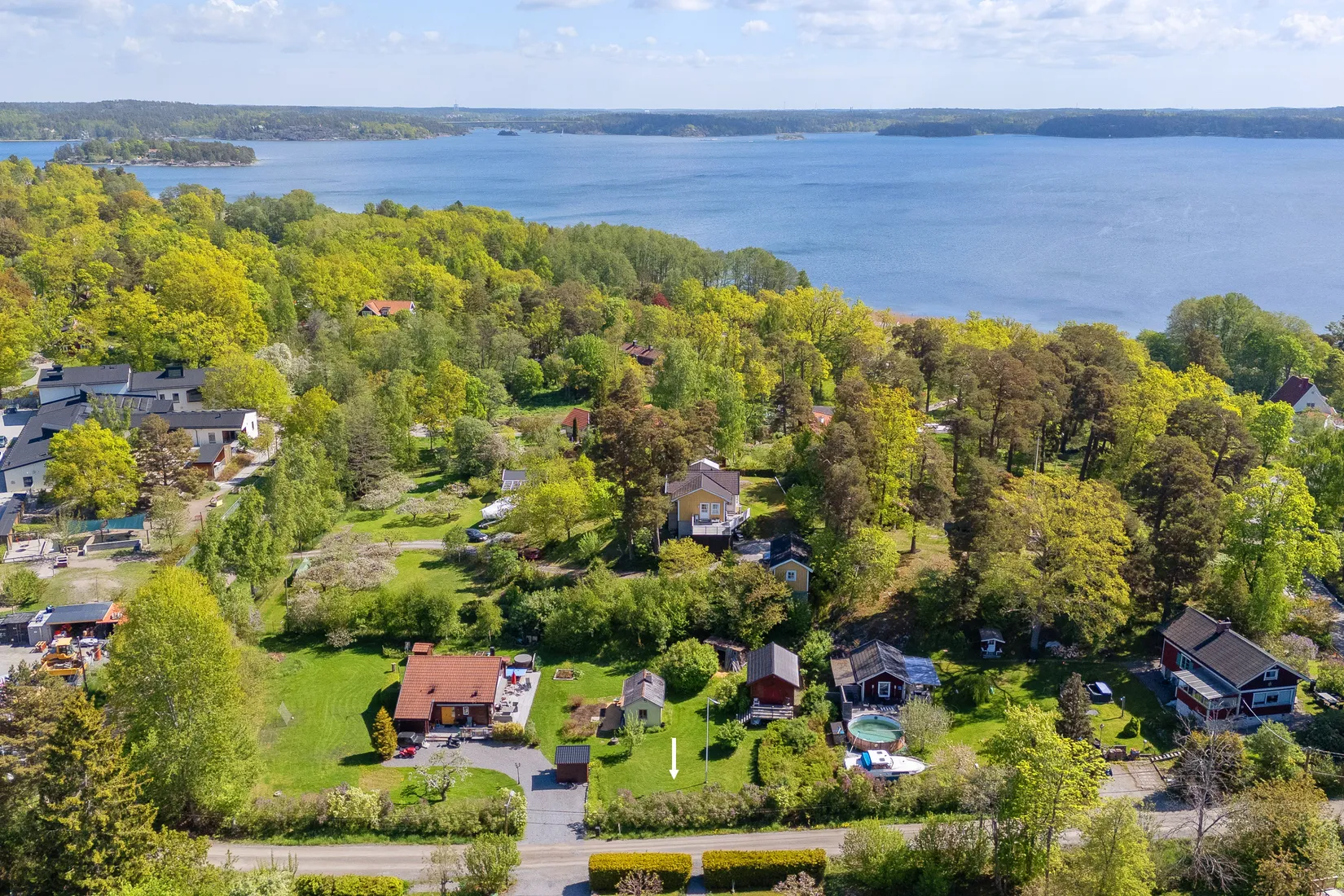 Tomt, Lotsvägen 12, Boo Gård, Nacka