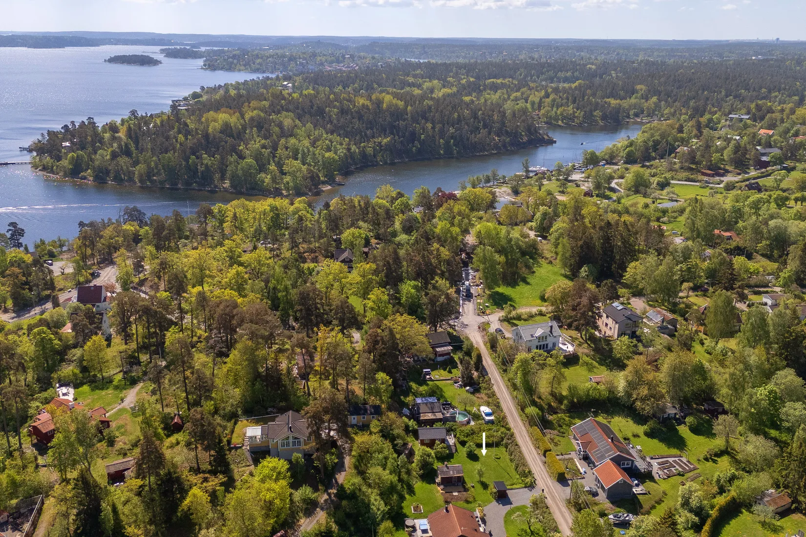 Tomt, Lotsvägen 12, Boo Gård, Nacka