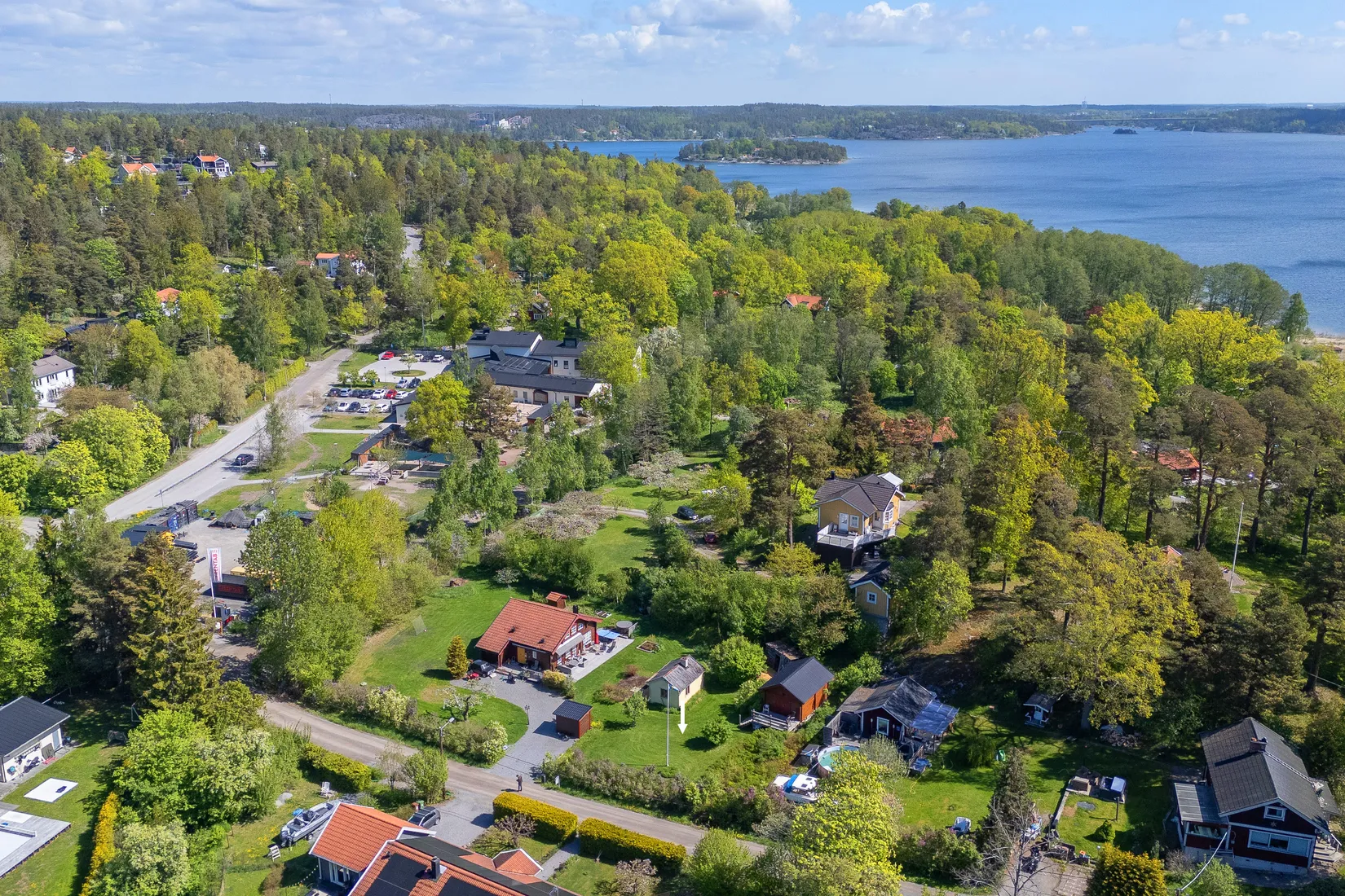 Tomt, Lotsvägen 12, Boo Gård, Nacka