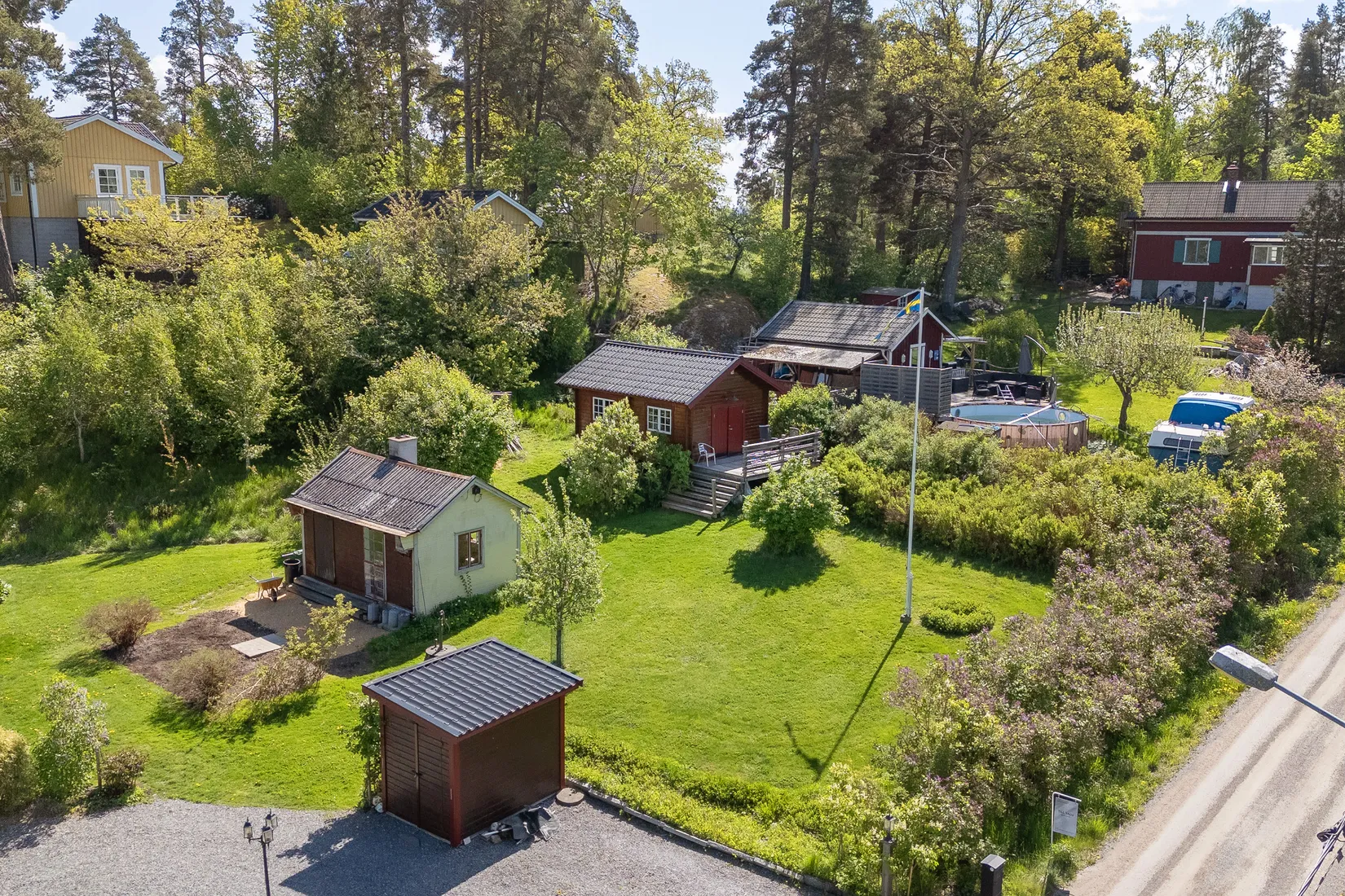 Tomt, Lotsvägen 12, Boo Gård, Nacka