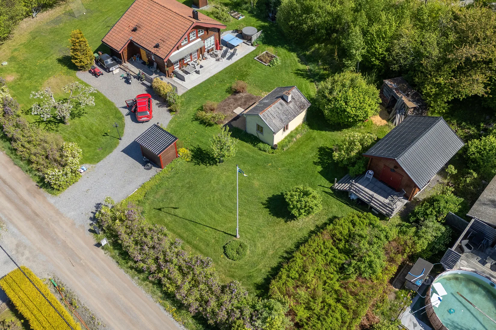 Tomt, Lotsvägen 12, Boo Gård, Nacka